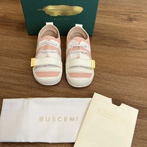 Buscemi baby shoes.